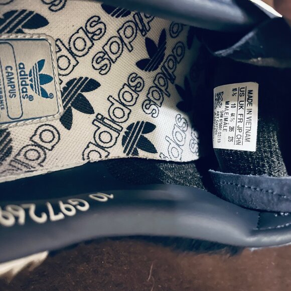 adidas x ZOZOTOWN Campus 80s ZOZO G97269 US 10.5 10 UK 44 2/3 EUR Vintage Suede - Picture 7 of 8